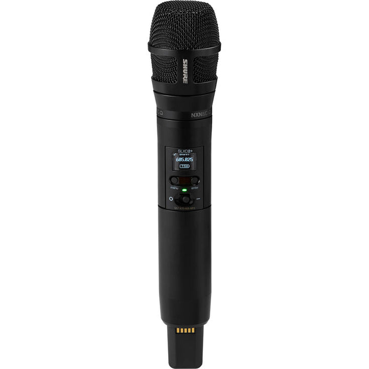 Shure SLXD24+/N8C Digital Wireless Handheld Microphone System with Nexadyne 8/C Cardioid Capsule (G57: 470 to 608 MHz)