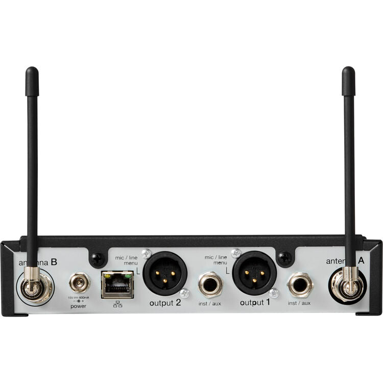 Shure SLXD24+/B58 Dual-Channel Digital Wireless Handheld Microphone System with Beta 58A Capsules (G57: 470 to 608 MHz)