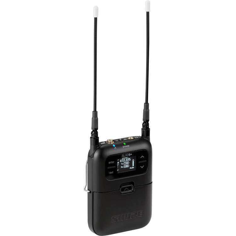 Shure SLXD25+/58 Digital Camera-Mount Wireless Handheld Microphone System with SM58 Capsule (G57: 470 to 608 MHz)