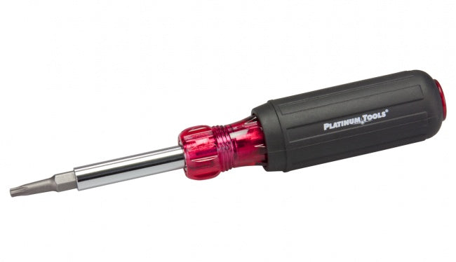 PLATINUM TOOLS Pro 6-In-1 Security Screwdriver Clamshell