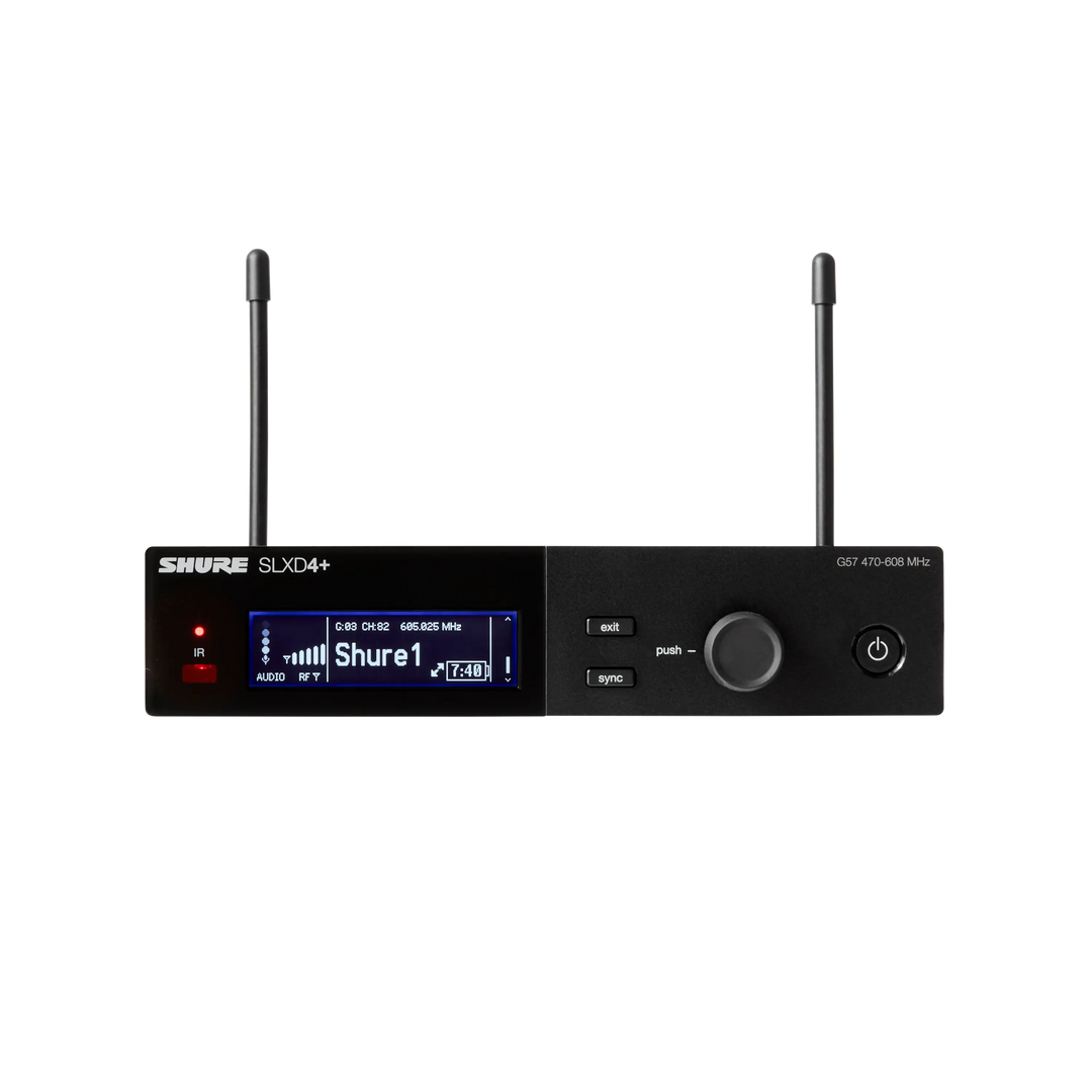 Shure SLXD14+ Digital Wireless Bodypack System – G57 Band