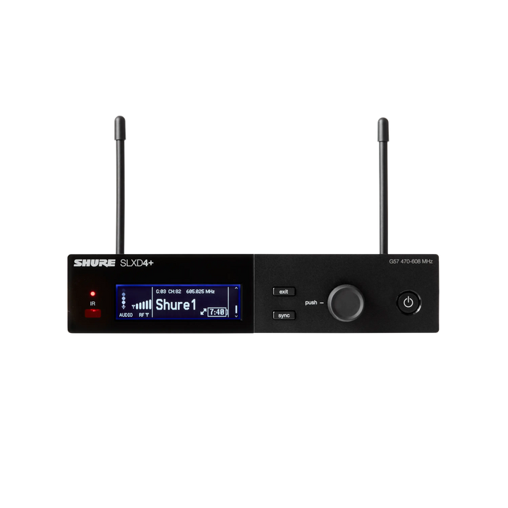 Shure SLXD14+ Digital Wireless Bodypack System – G57 Band