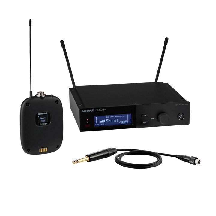 Shure SLXD14+ Digital Wireless Bodypack System – G57 Band