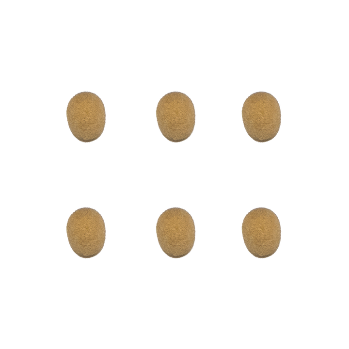 THOR AV Replacement Windscreens for SHADOW SH20 Headset Microphone (6-Pack)