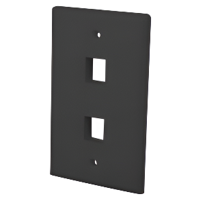 VANCO Blank Wall Plate Single White