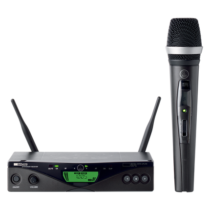 AKG Single Channel Wireless With HH Mic D5 BD7 UHF (500-530 Mhz)