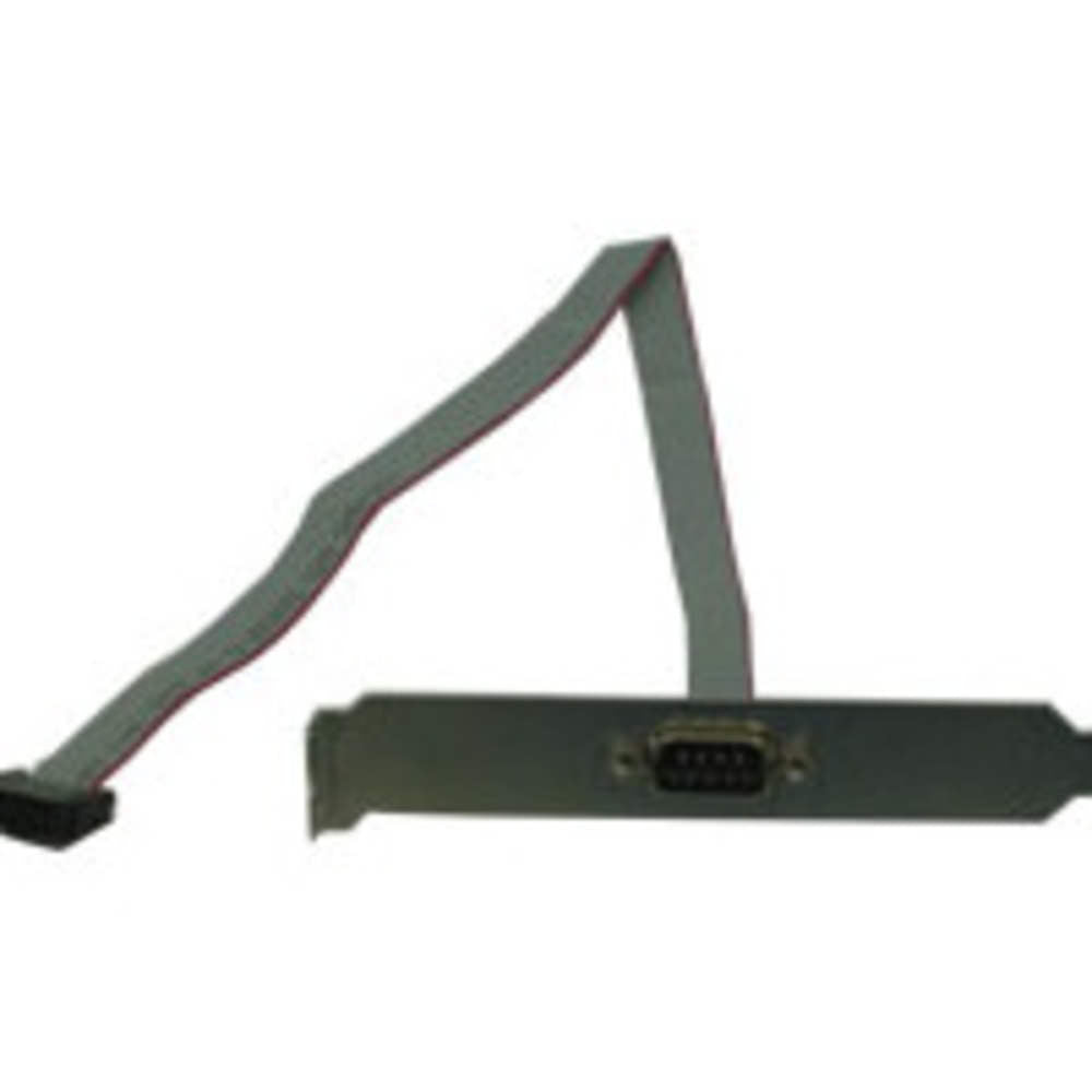 C2G 16in DB9M Serial RS232 Add-A-Port Adapter Cable with Bracket for Intel® Motherboards - LIMITED AVAILABILITY