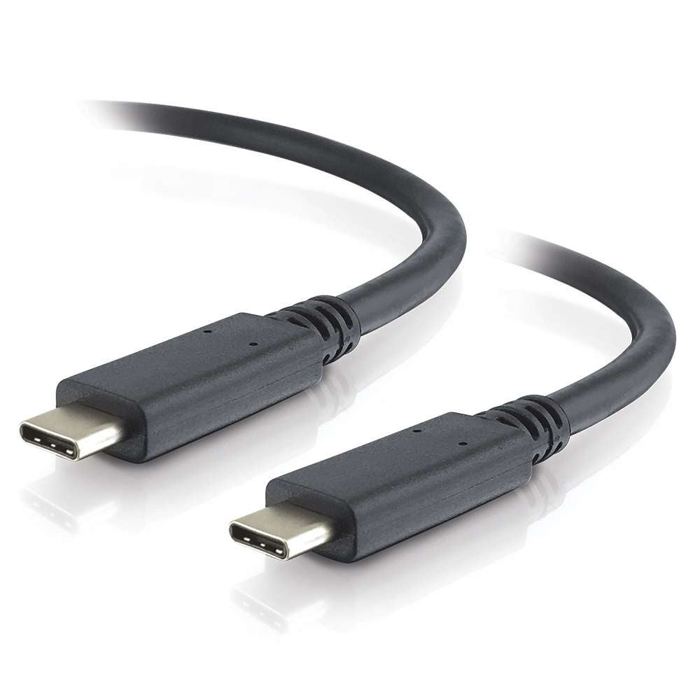 C2G 3.3 ft (1m) USB-C 3.2 (Gen 2) Male to Male Cable (20V 5A)