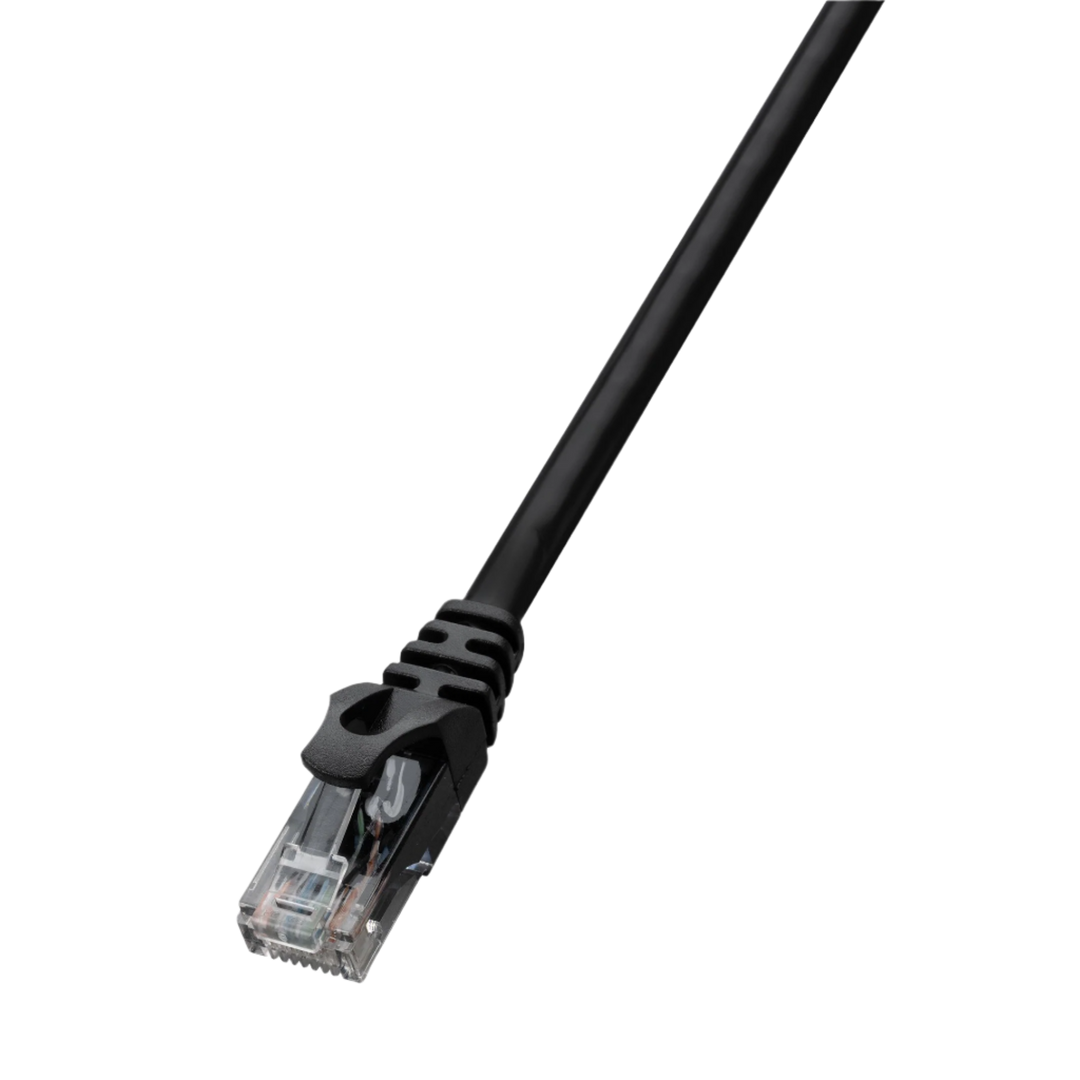 VANCO Cat6 1' Network Patch Cable 500 Mhz Black