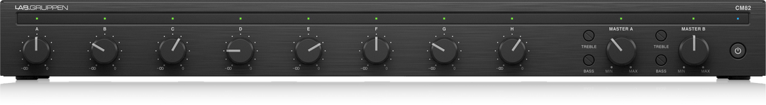 LAB GRUPPEN Commercial Mixer With 8 Inputs And 2 Outputs