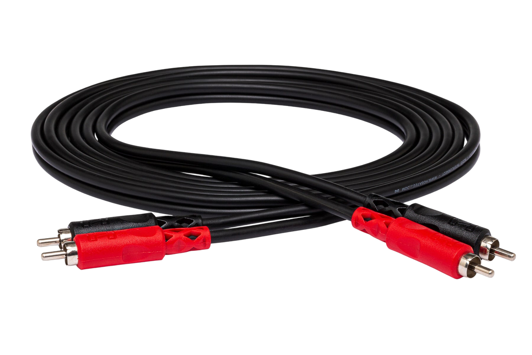 HOSA Stereo Interconnect Dual cable RCA To Same 3'