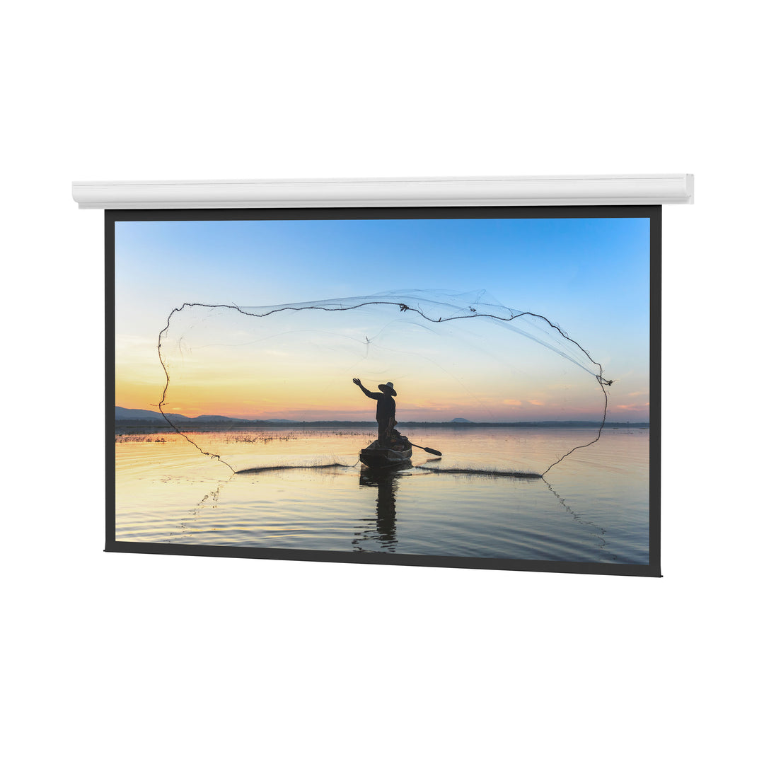 Da-Lite Designer Contour Electrol, 52" x 92" with Matte White - 89758L