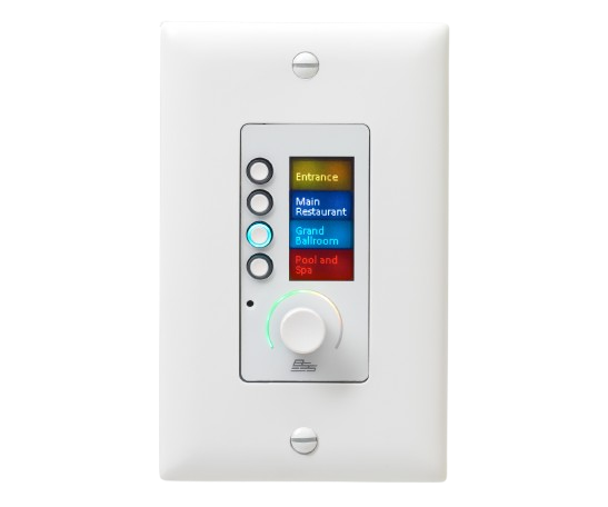 BSS Ethernet Controller With 4 Buttons And Volume (White)