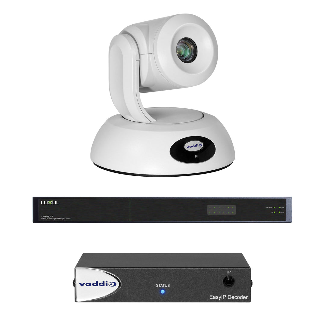 Vaddio EasyIP 20 Base Kit with Professional IP PTZ Camera