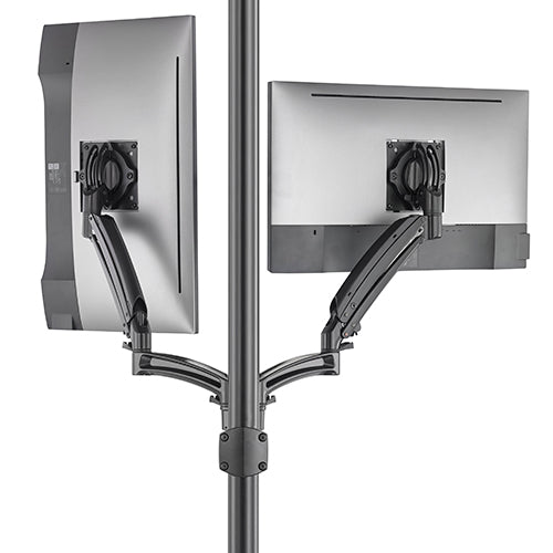 Chief Kontour™ K1P Dynamic Pole Mount Reduced Height, 2 Monitors - K1P220BXRH