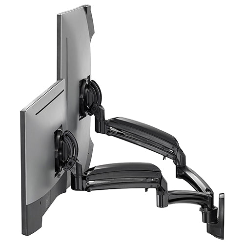 Chief Kontour™ K1W Dynamic Wall Mount Reduced Height, 2 Monitors-K1W220BXRH