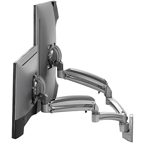 Chief Kontour™ K1W Dynamic Wall Mount Reduced Height, 2 Monitors-K1W220SXRH