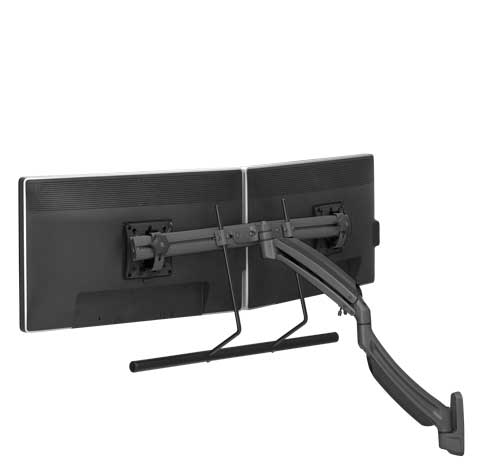 Chief Kontour™ K1W Dynamic Wall Mount, Dual Monitor Array - K1W22HB