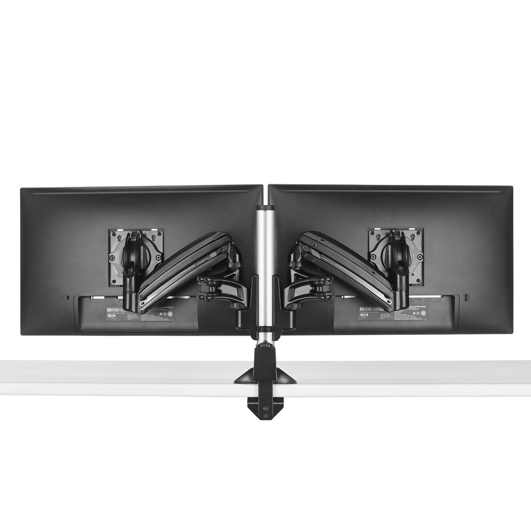 Chief KX Low-Profile Dual Monitor Arm, Column Desk Mount, Black