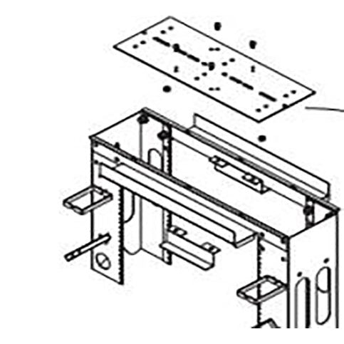 Middle Atlantic Top Ladder Adapter for MK Series Racks