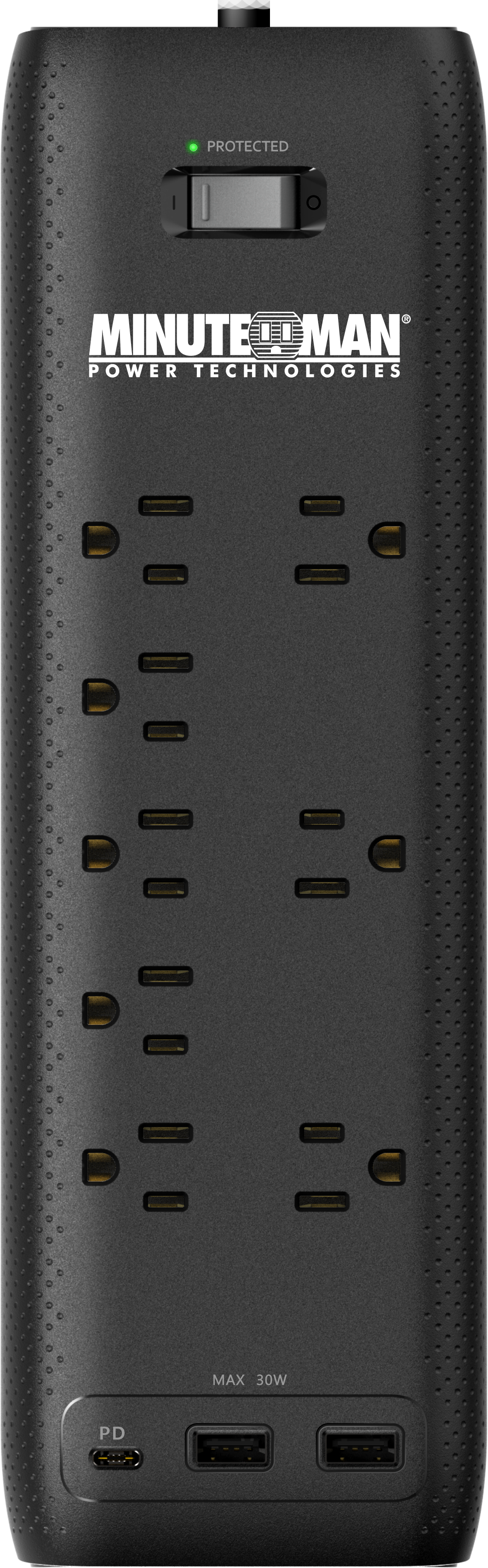 MINUTEMAN MMS™ 8-outlet surge protector