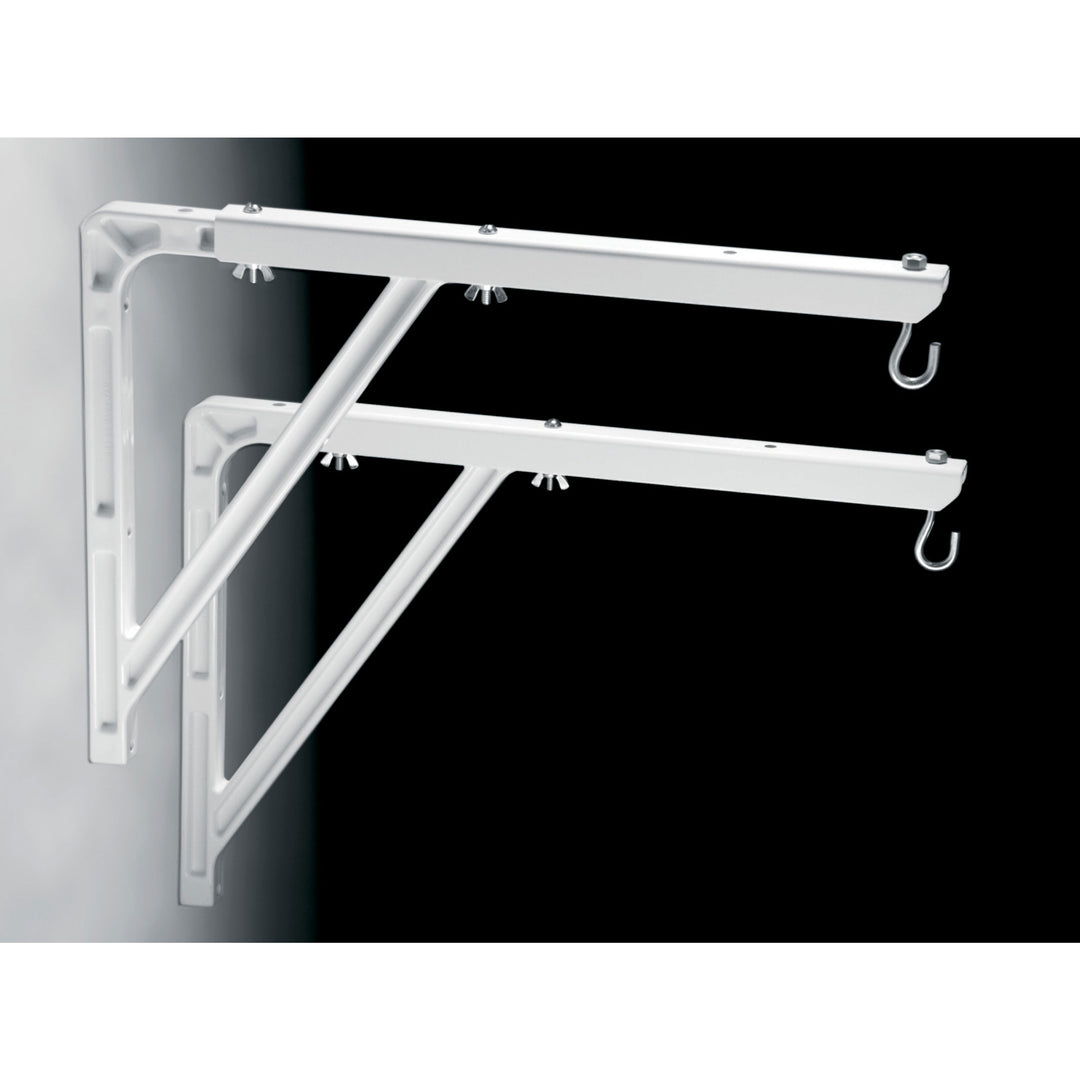 Da-Lite Mounting and Extension Brackets White No. 23 Brackets