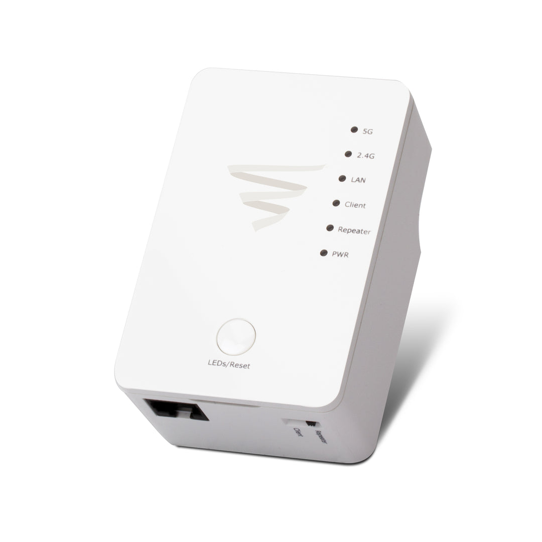 Luxul AC1200 WiFi Bridge + Range Extender with US Power Cord