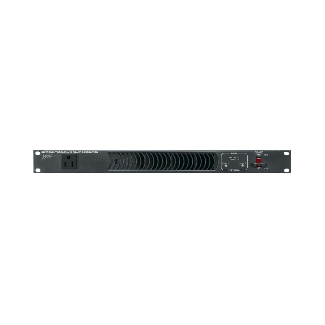 Middle Atlantic Rackmount Power/Cooling, 11 Outlet, 15A & 2-Stage Surge