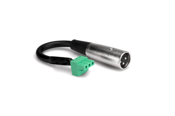 HOSA Adaptor PHX3f To XLR3M 6"