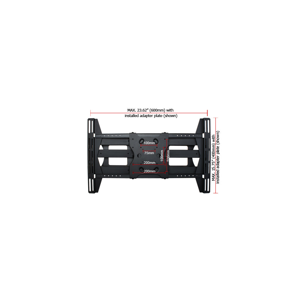 Strong SM-CS-ART2-L Contractor Dual Arm Wall Mount (37"-70") - B-STOCK