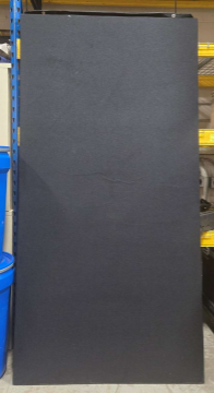 Purdue Acoustics 4' x 8' Baffle, Black (with Grommets) (B-STOCK)