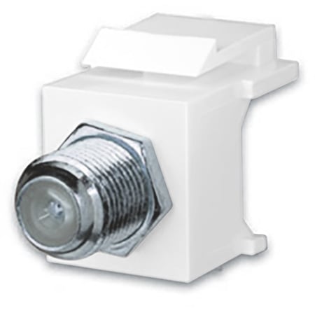 VANCO F81 Keystone Insert 3 GHz White Insert Nickel