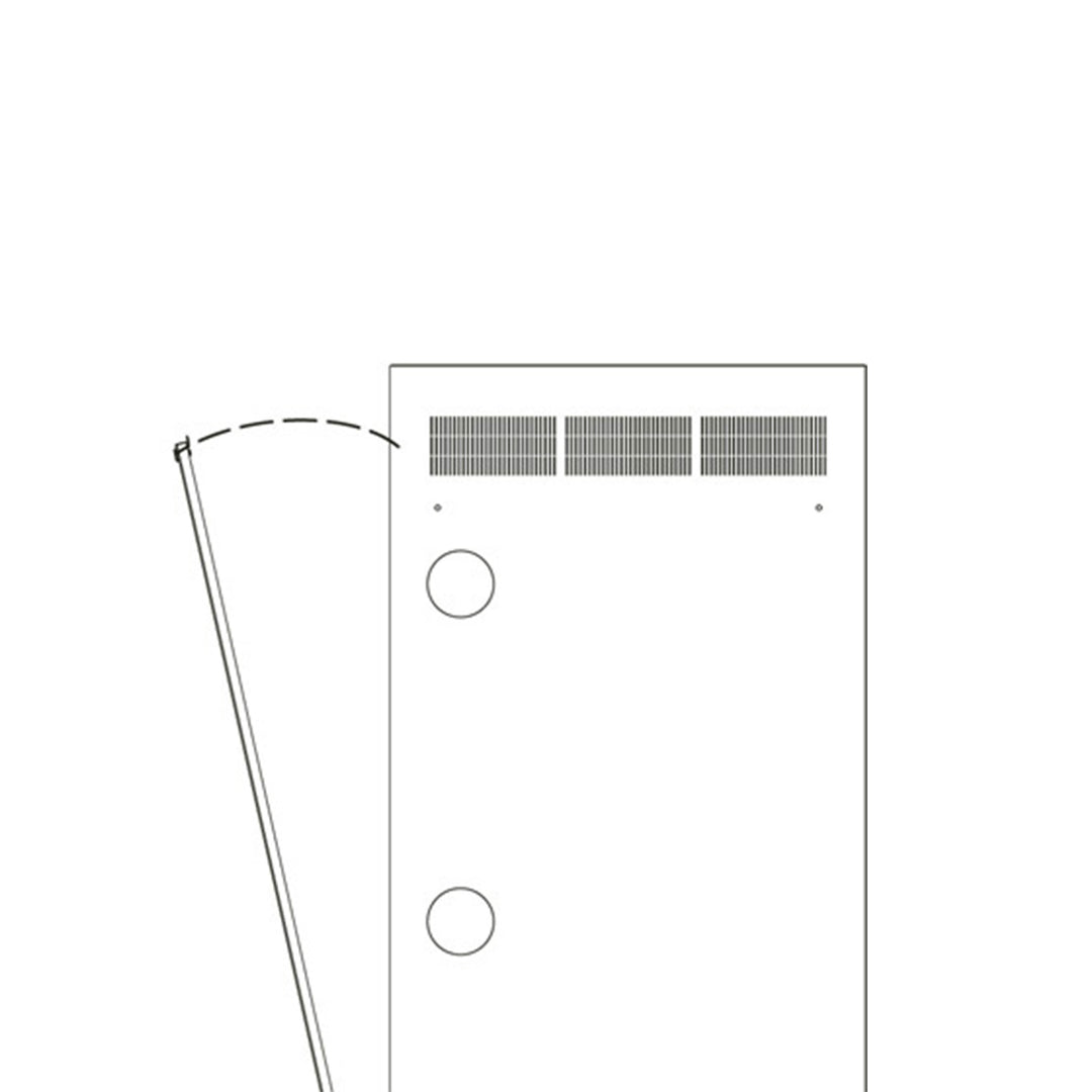 Middle Atlantic 37 RU Rear Access Panel for WR Racks