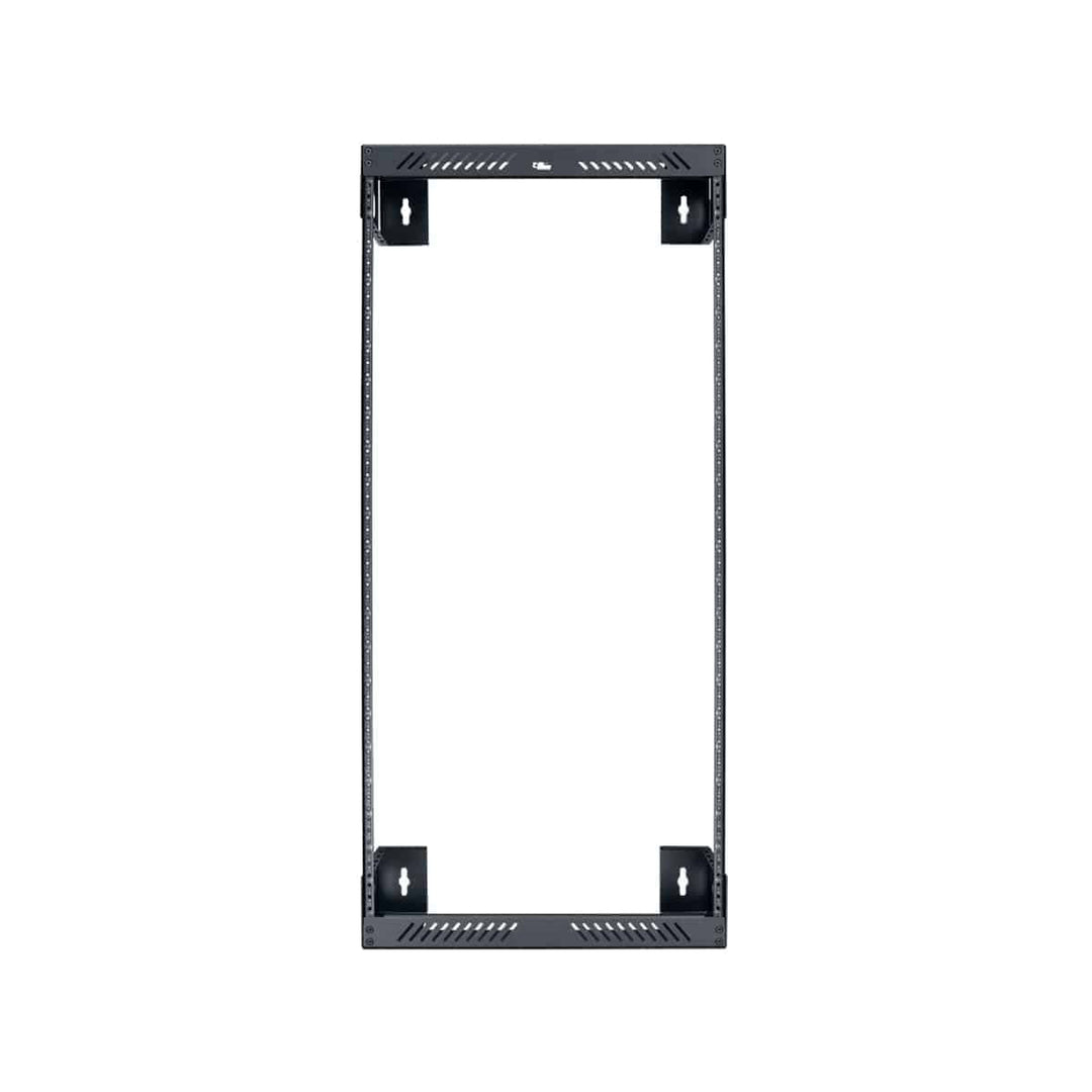 LOWELL Rack-Wall Mount-22u, 12in Deep, Black