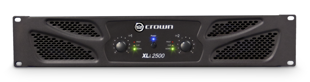 CROWN 2 Channel X 750w @ 4? Power Amplifier 2ru
