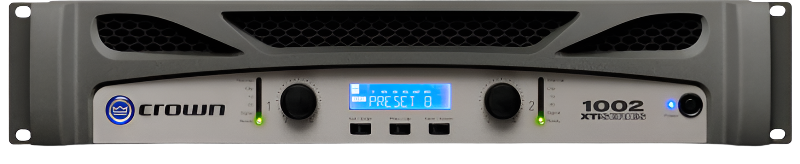CROWN 2 Channel X 500w @ 4? Power Amplifier + Dsp 2ru