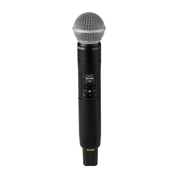 Shure SLXD124+/85M Digital Wireless Combo Microphone System (G57: 470 to 608 MHz)
