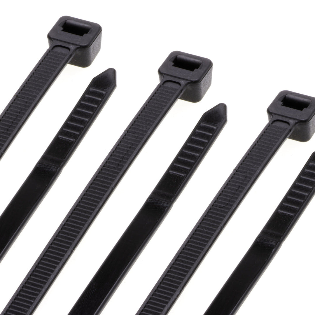 POWER GRIP Cable Tie Black 11" 50lb 100pk