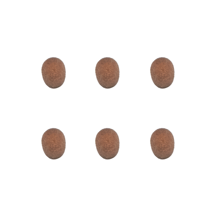 THOR AV Replacement Windscreens for SHADOW SH20 Headset Microphone (6-Pack)