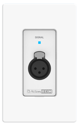 ATLASIED Atmosphere Remote XLR Input White