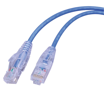 VANCO Super Slim Cat6 3' Blue