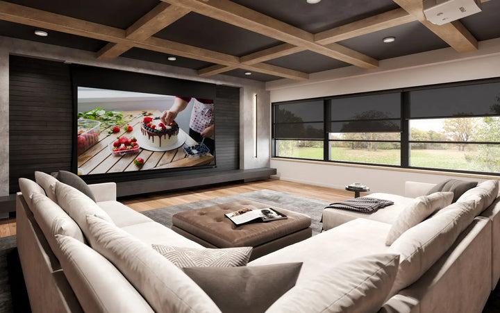Screen Innovations Solo 3 Indoor Motorized Projector Screen - 180"